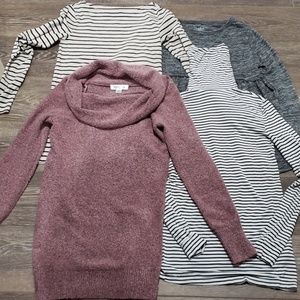 Maternity sweater bundle